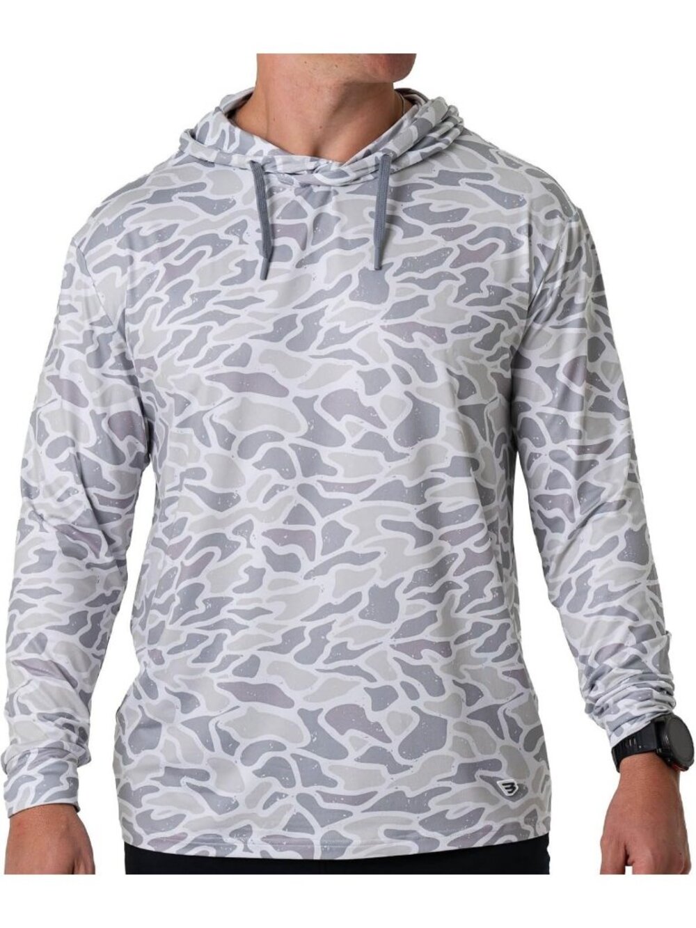 Burlebo Men’s Performance Hoodie – Lightweight Long Sleeve Pullover, Athletic